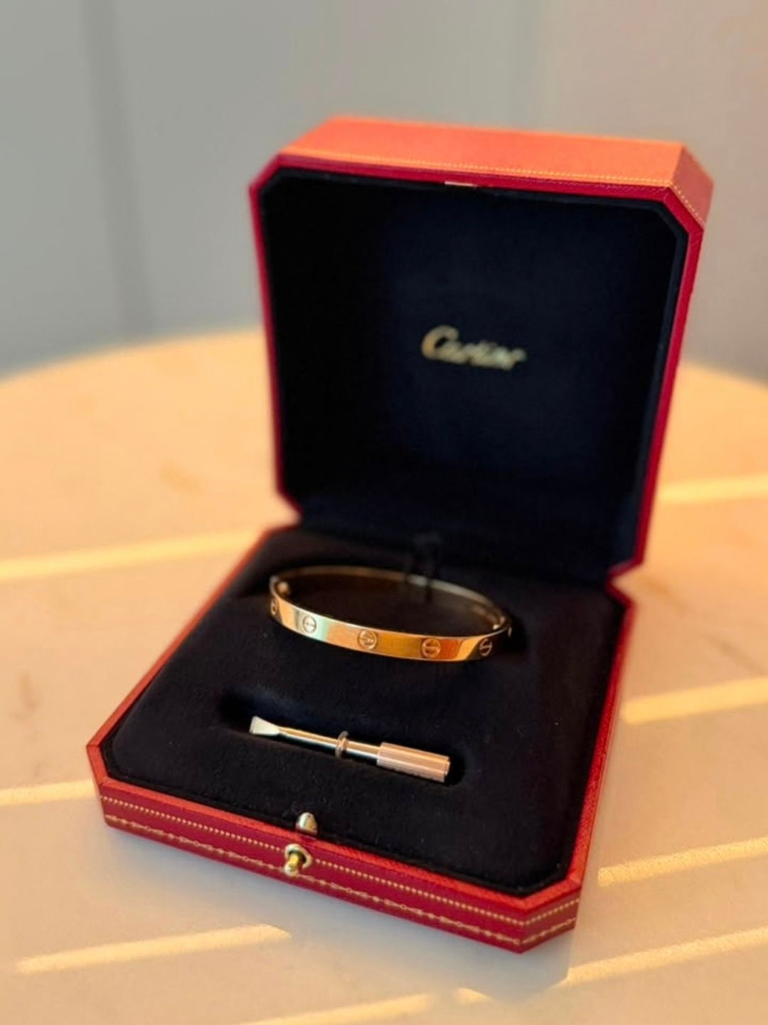 Cartier Love Bangle 18cm Rose Gold