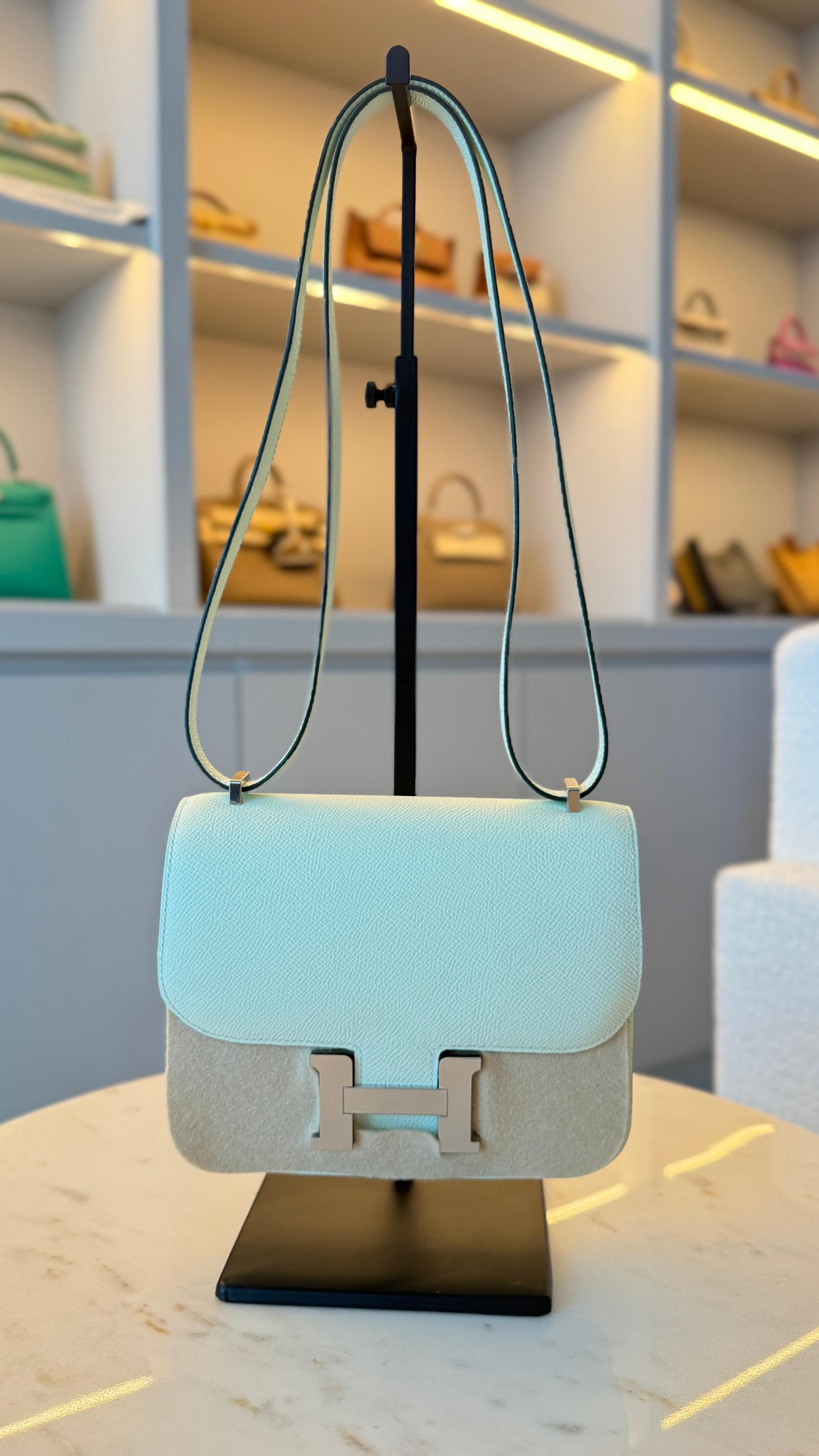 Hermès Constance 18 Vert Fizz Epsom