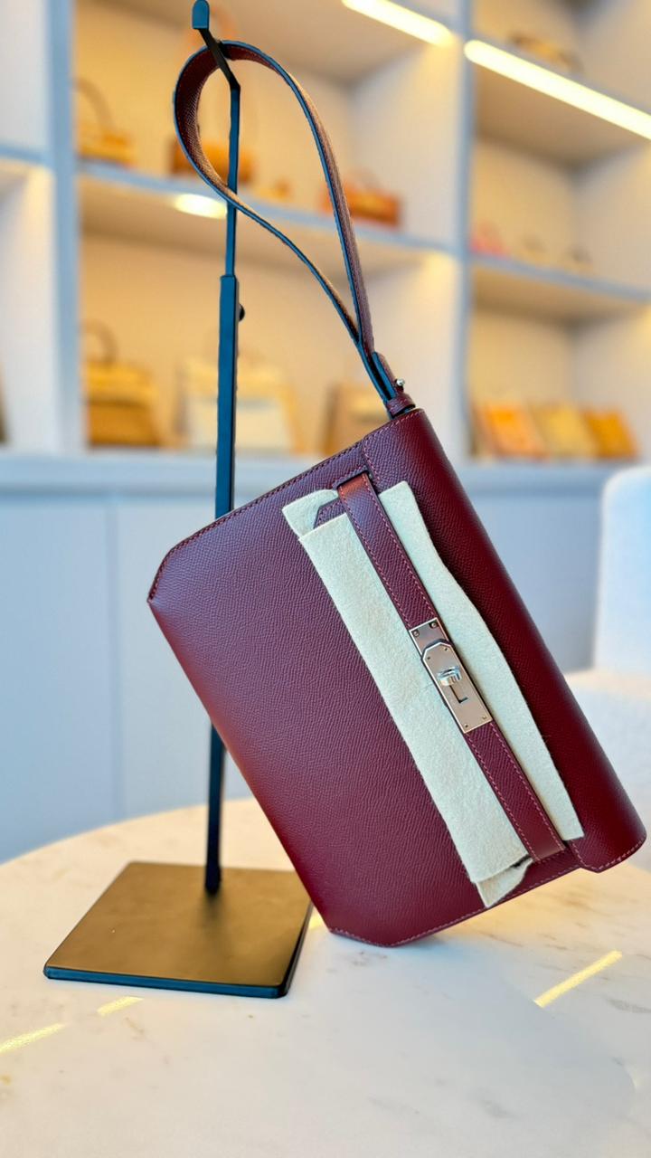 Hermès Kelly 25 Rouge H Epsom
