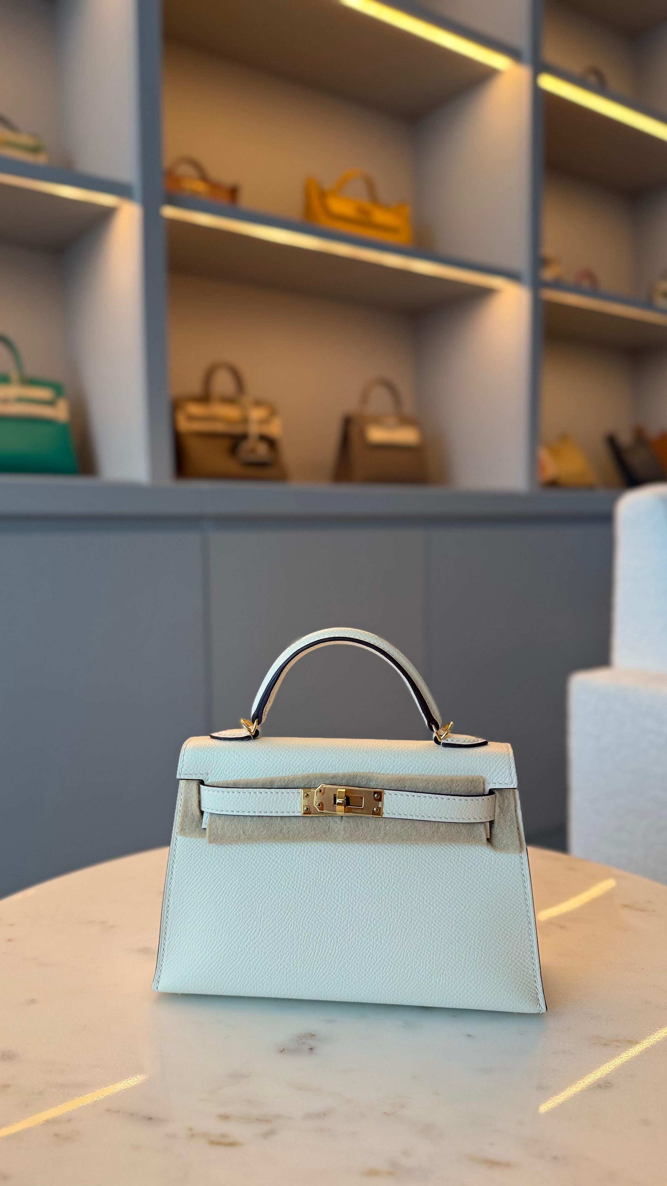 Hermès Kelly 20 Nata Epsom