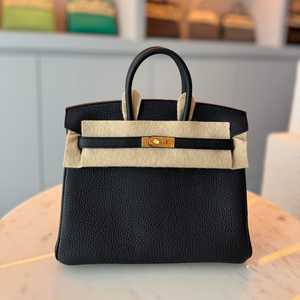Hermès Birkin 25 Black Togo