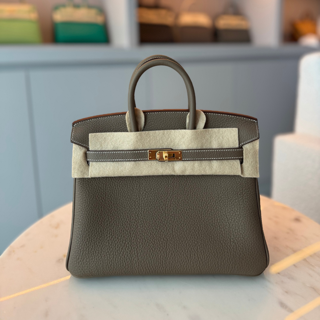Hermès Birkin 25 Etoupe Togo