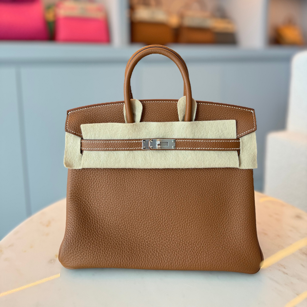 Hermès Birkin 25 Gold Togo