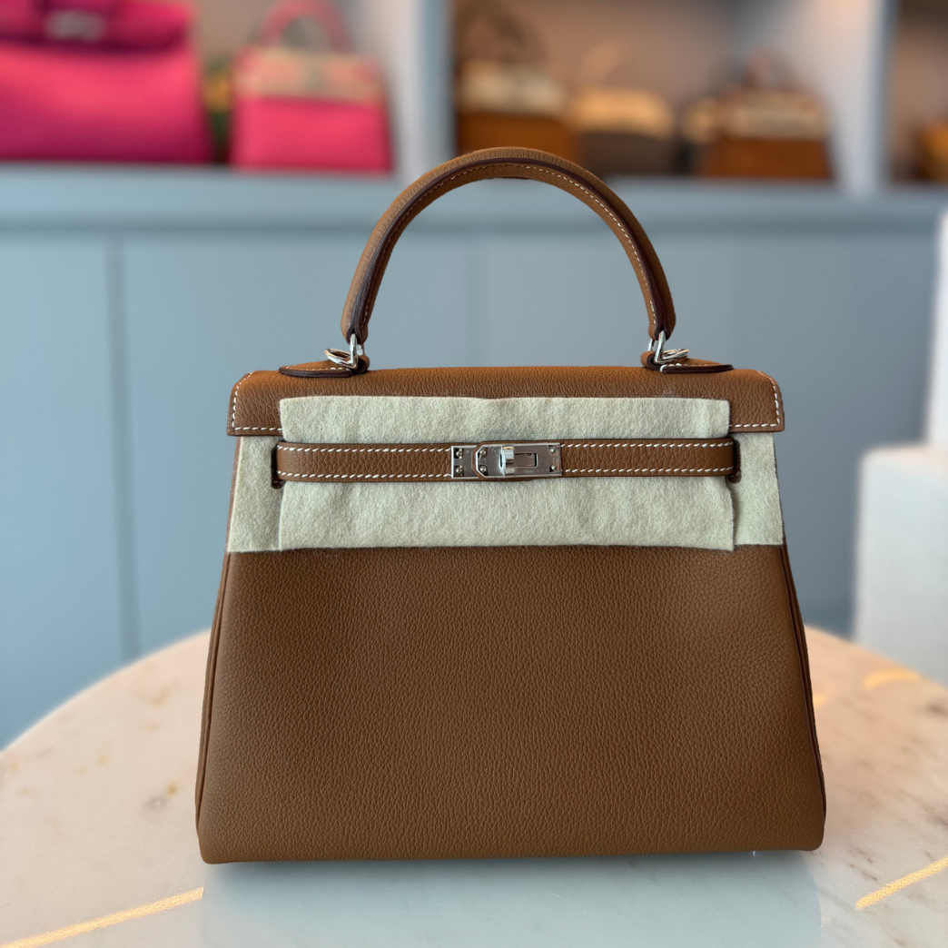 Hermès Kelly 25 Gold Togo