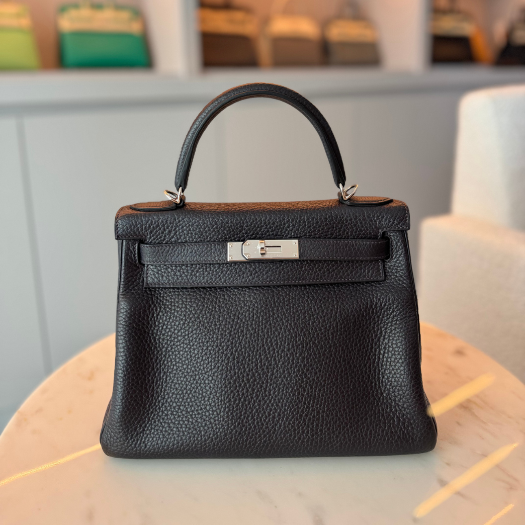 Hermès Kelly 28 Plomb Togo