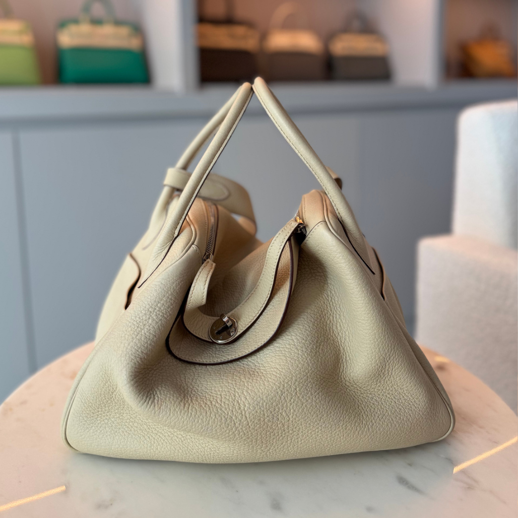 Hermès Lindy 26 Craie Clemence