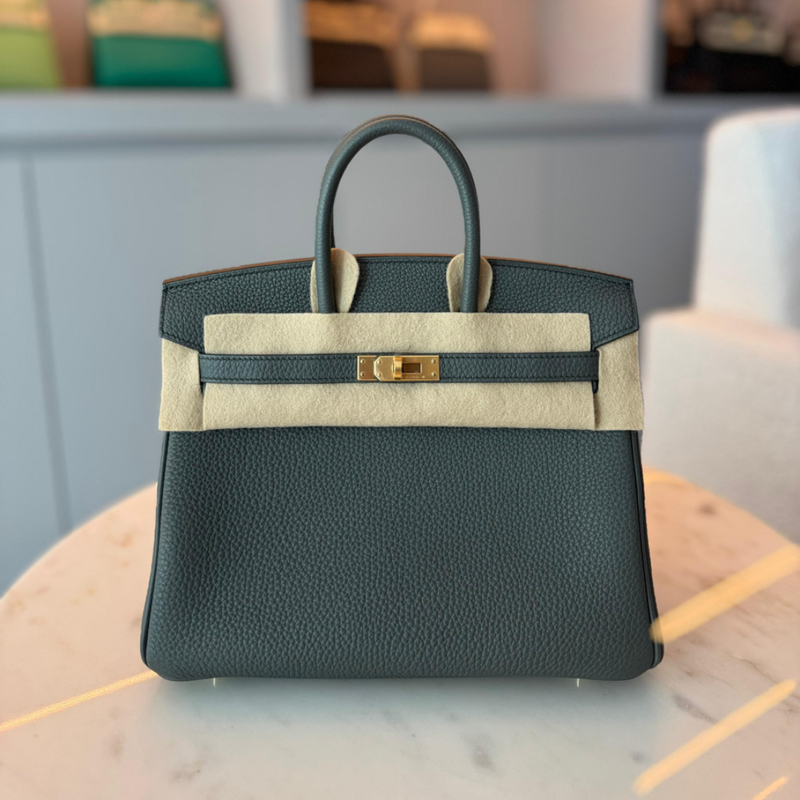 Hermès Birkin 25 Vert Amande Togo